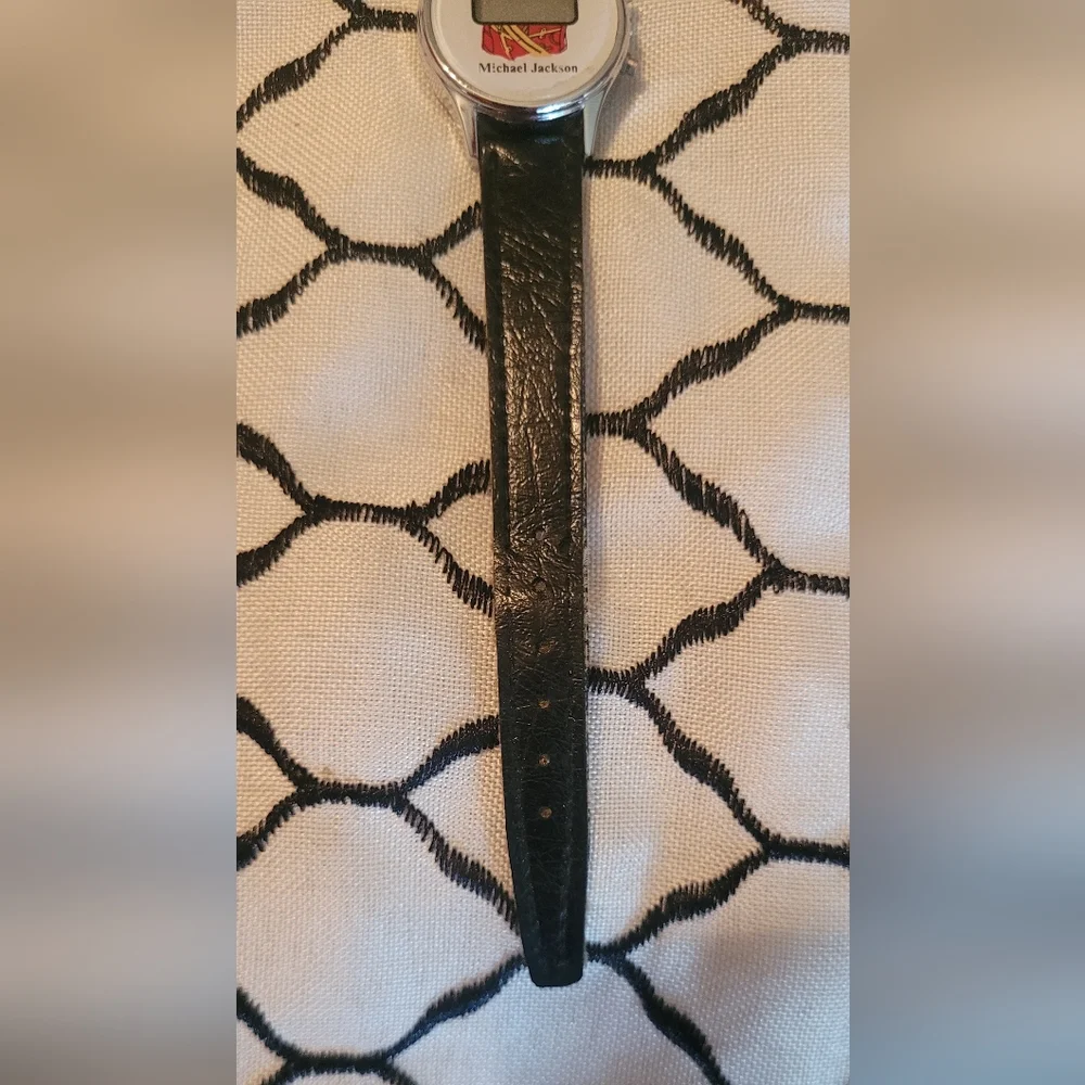 RARE MINT Michael Jackson Black Digital 1980 WATCH. WORKS